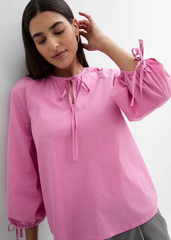 Blouse à nœuds, bonprix
