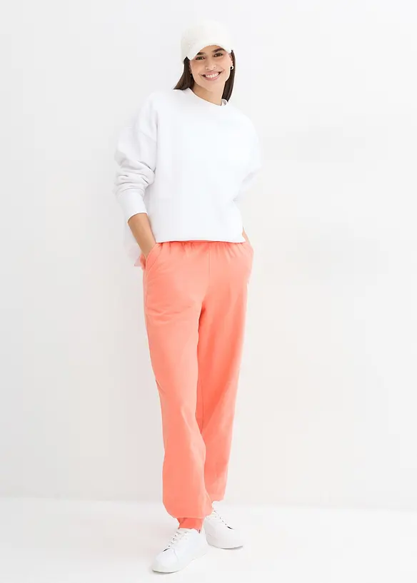 Pantalon en molleton rayé, bonprix