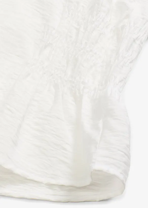 Top blouse en douce viscose mélangée, bonprix