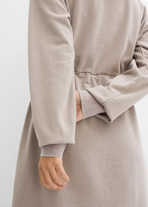 Robe molletonnée aspect usé, bonprix