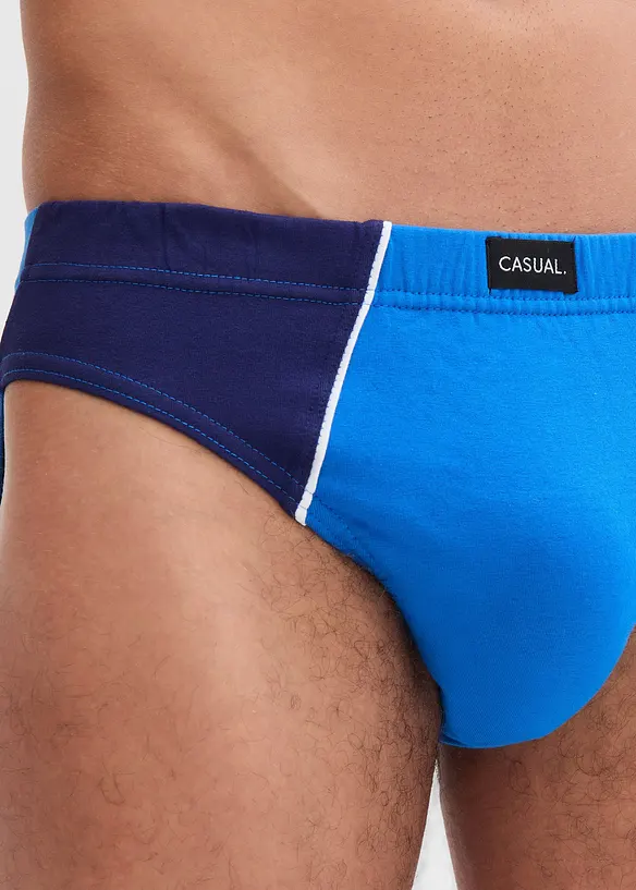 Slip mit Baumwolle (5er Pack), bonprix