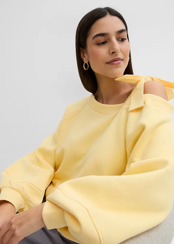 Sweat-shirt ample, asymétrique, bonprix