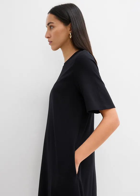 Shirtkleid in A-Linie aus Viskose-Mix, bonprix