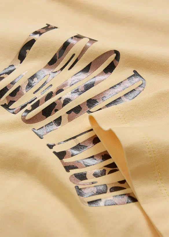 Oversize-Shirt aus weichem Baumwoll-Mix, bonprix