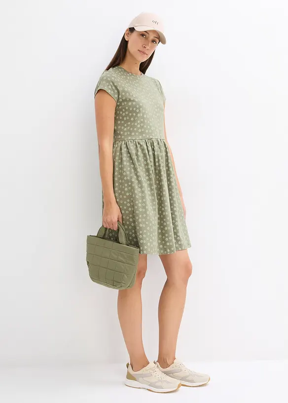 Robe en jersey 100% coton, bonprix