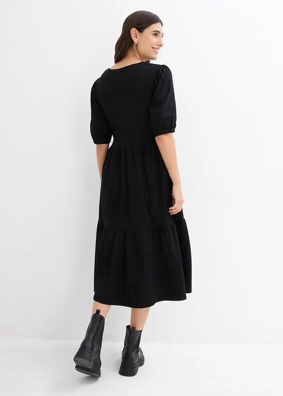 Shirtkleid aus reiner Baumwolle, bonprix