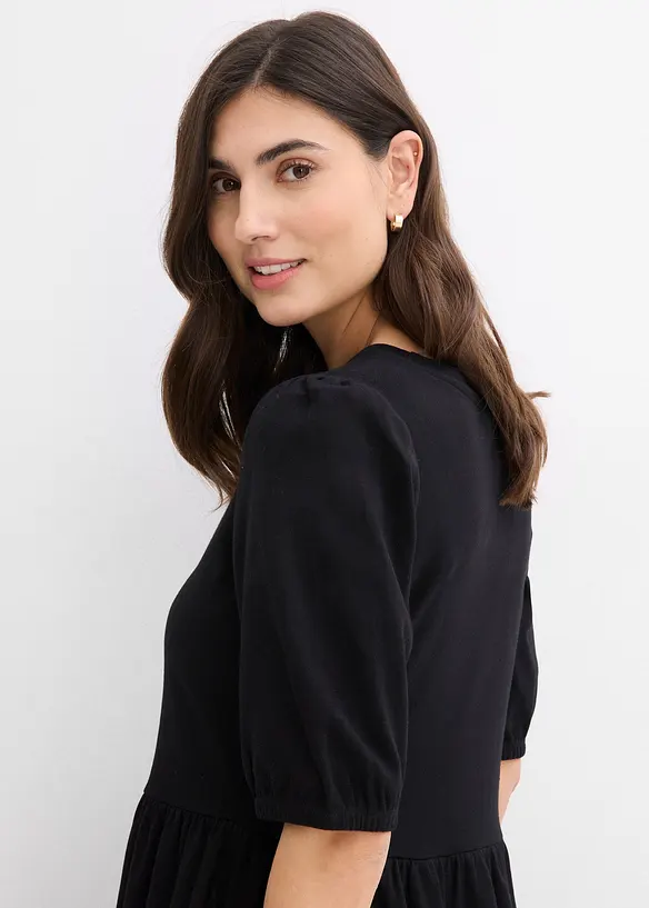 Shirtkleid aus reiner Baumwolle, bonprix