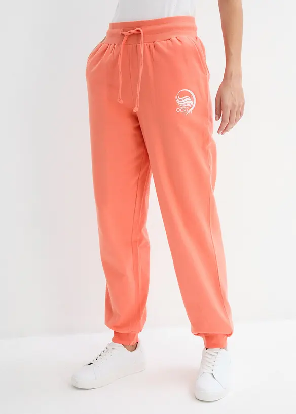 Pantalon en molleton rayé, bonprix