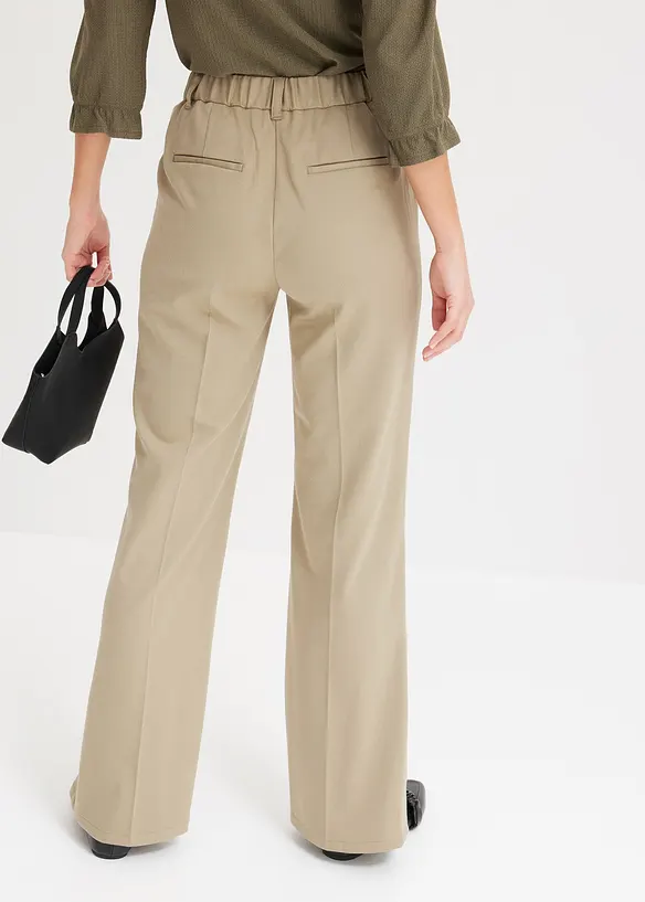Pantalon à taille élastiquée, bonprix