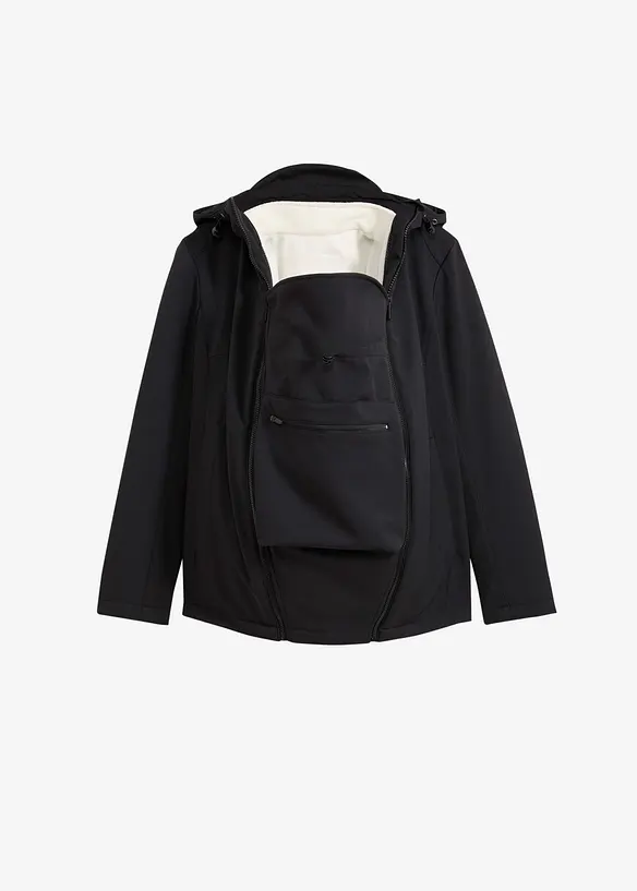 Parka de grossesse 6 en 1 avec veste intérieure en polaire amovible et fonction portage, bonprix