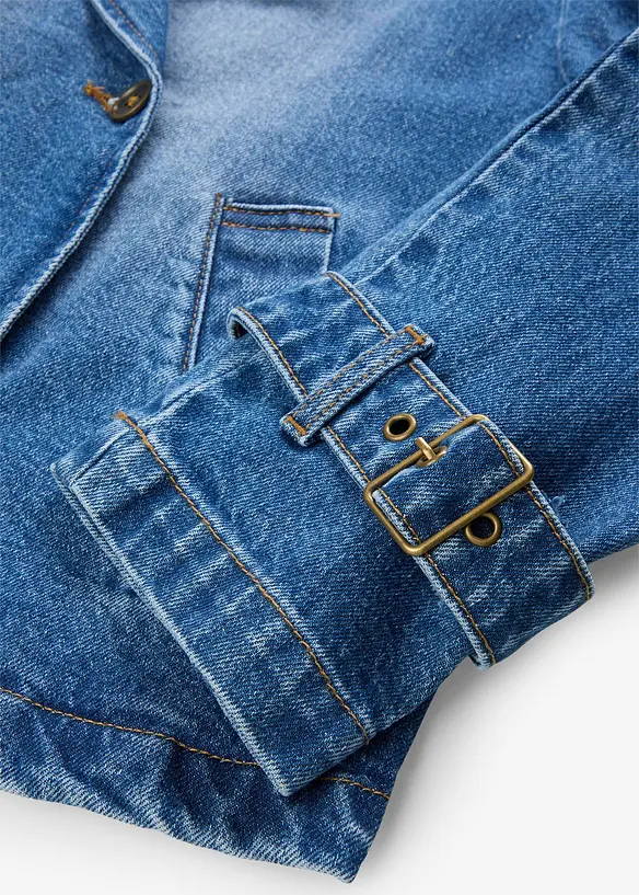 Denim Trenchjacke, bonprix