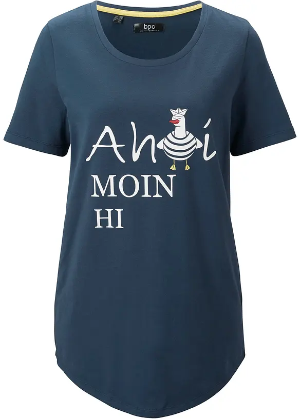 T-shirt en coton extensible, bonprix