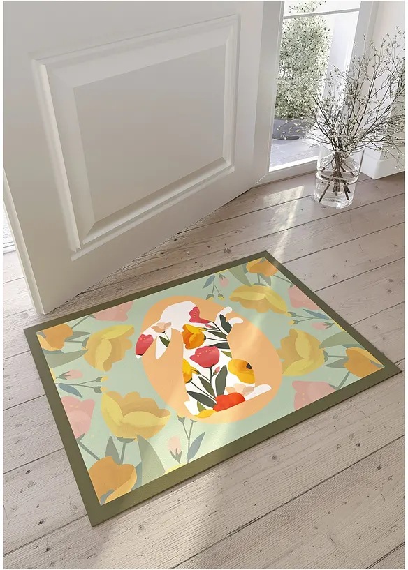 Fu&szlig;matte mit &ouml;sterlichem Design, bonprix