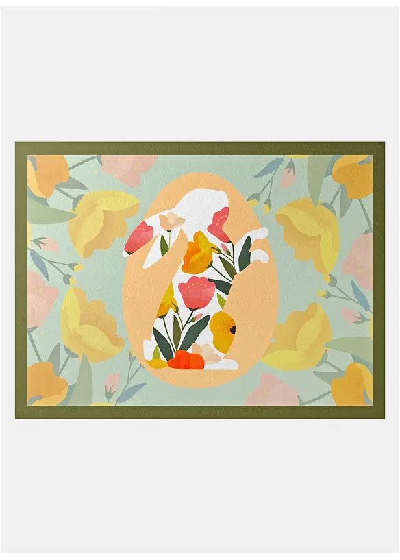 Fu&szlig;matte mit &ouml;sterlichem Design, bonprix