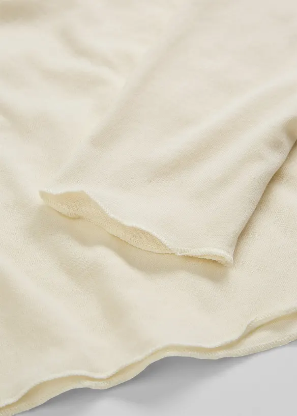 T-shirt manches longues en matière douce, bonprix