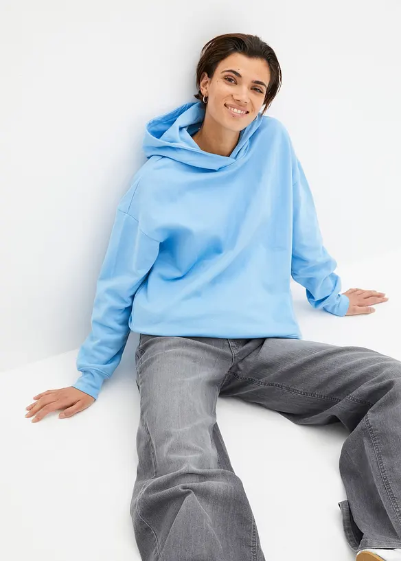 Hoodie aus reiner Baumwolle, bonprix
