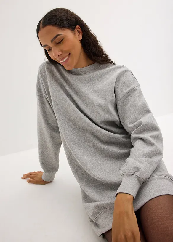 Oversized Sweatkleid, bonprix
