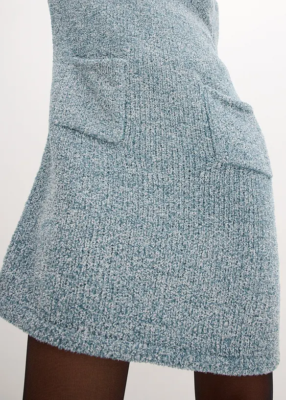 Strickfleecekleid, bonprix