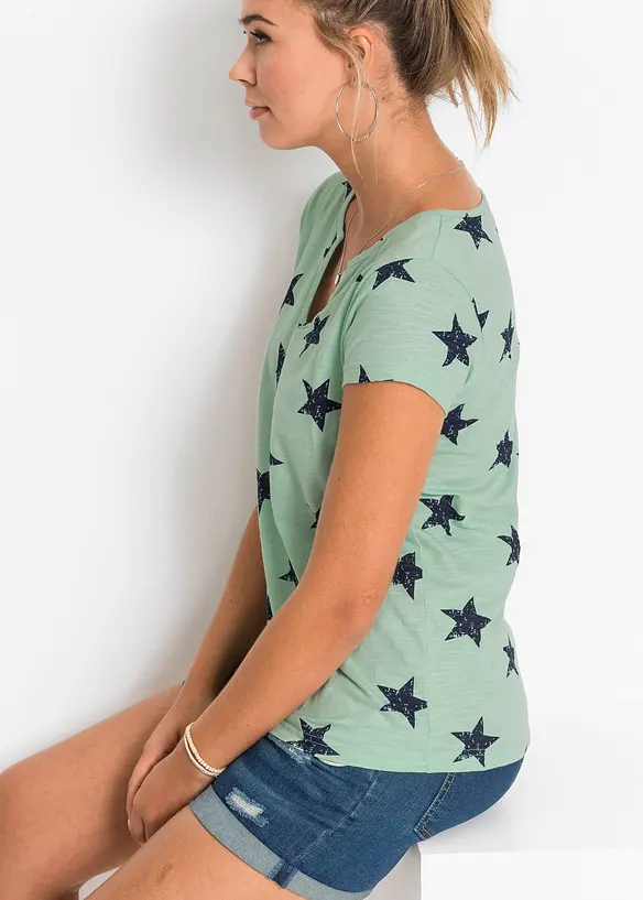Shirt mit Sternen, bonprix