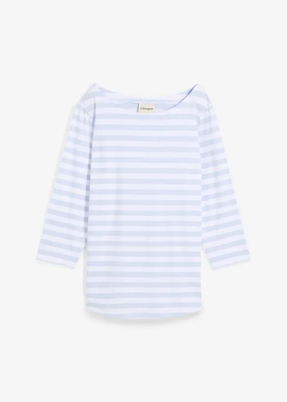 Shirt mit U-Boot-Ausschnitt, bonprix