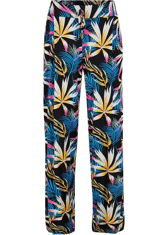 Jersey-Palazzo-Hose aus softem Viskose-Mix, bonprix
