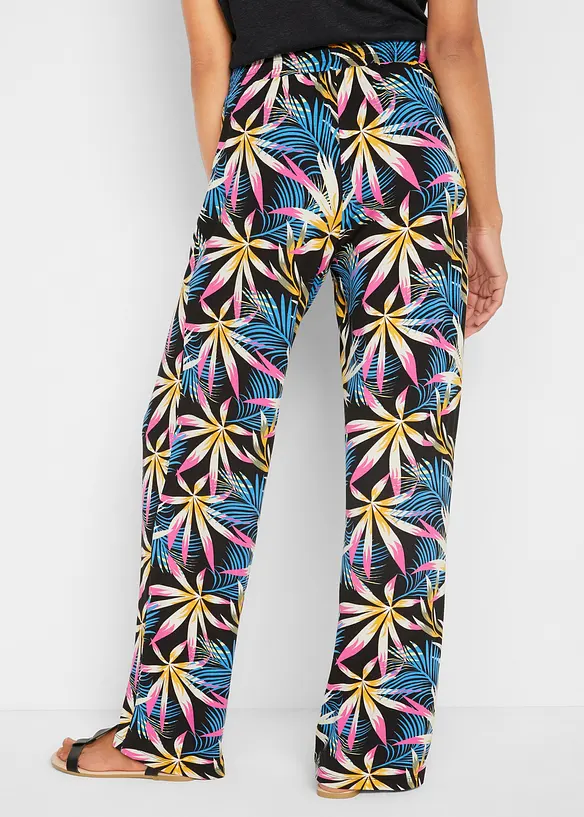Jersey-Palazzo-Hose aus softem Viskose-Mix, bonprix