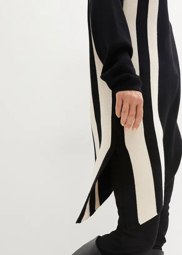 Zipfel Long-Pullover, bonprix