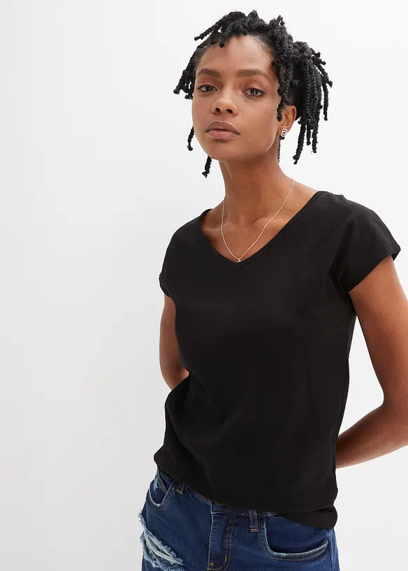 T-Shirt aus reiner Bio-Baumwolle, bonprix