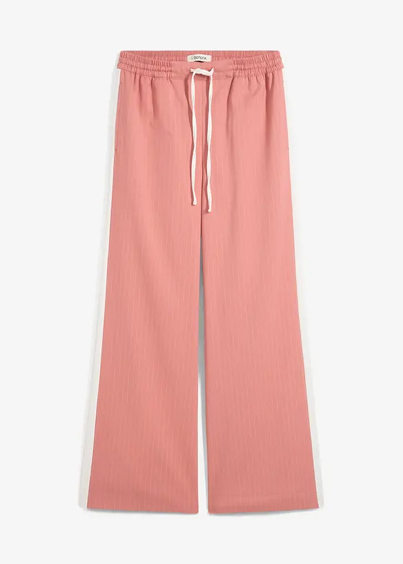 Pantalon ample à rayures contrastantes, bonprix