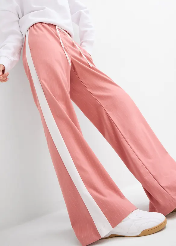 Pantalon ample à rayures contrastantes, bonprix