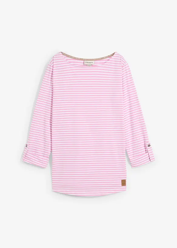 T-shirt manches longues 100% coton, bonprix