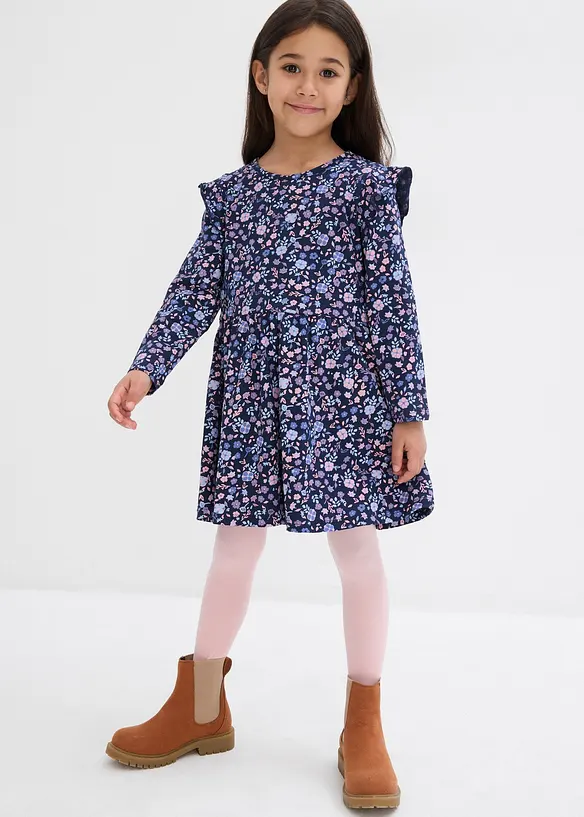 Jerseykleid aus reiner Bio-Baumwolle, bonprix