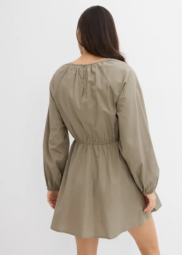 Robe blouse 100% coton, bonprix