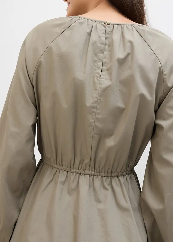 Robe blouse 100% coton, bonprix