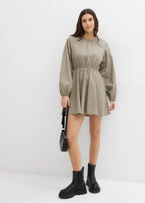 Robe blouse 100% coton, bonprix
