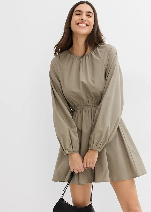Robe blouse 100% coton, bonprix