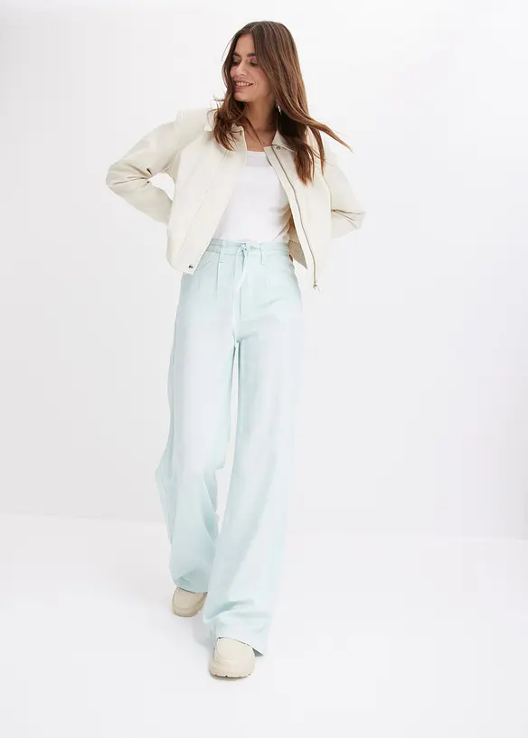 Langarmshirt aus reiner Bio-Baumwolle, bonprix