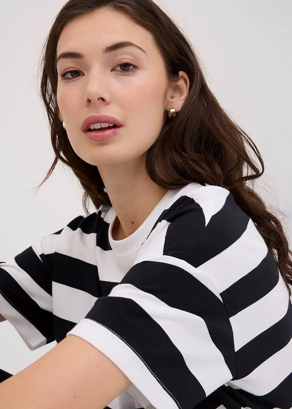 Oversize-Shirt aus reiner Bio-Baumwolle, bonprix