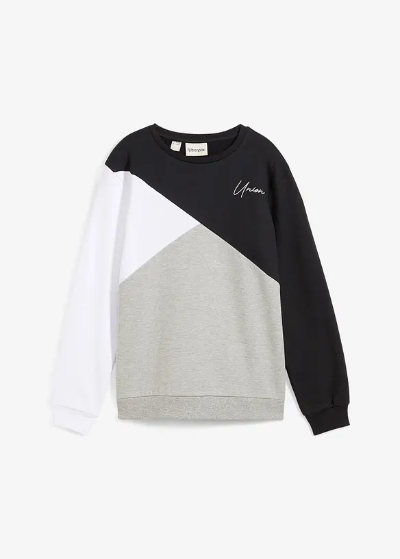 Sweatshirt, Loose Fit mit Bio-Baumwolle, bonprix