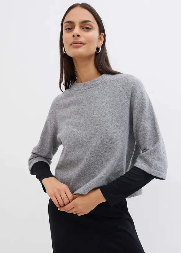 Oversized Strickshirt, bonprix