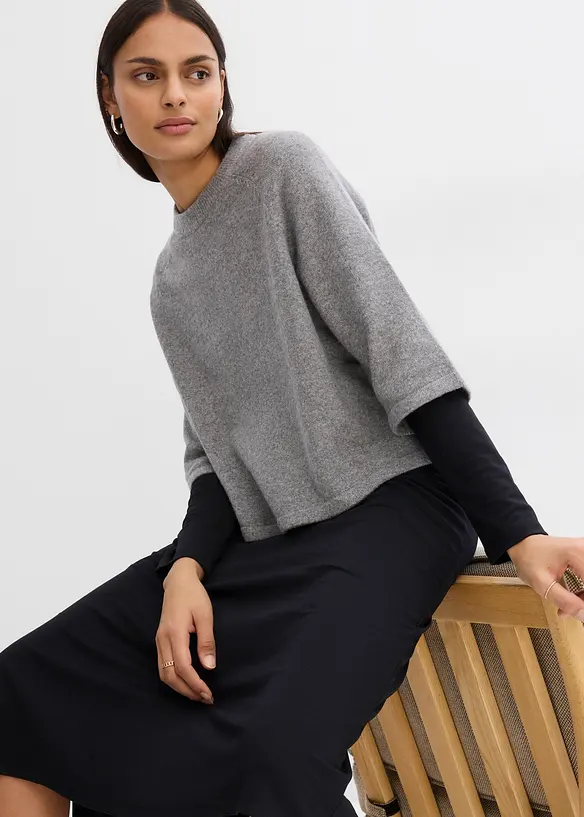 Oversized Strickshirt, bonprix