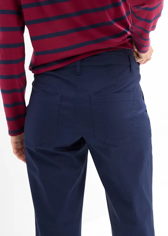 Pantalon de grossesse droit en coton, bonprix