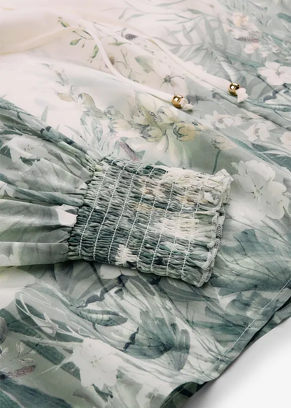 Blouse contenant de la soie, bonprix