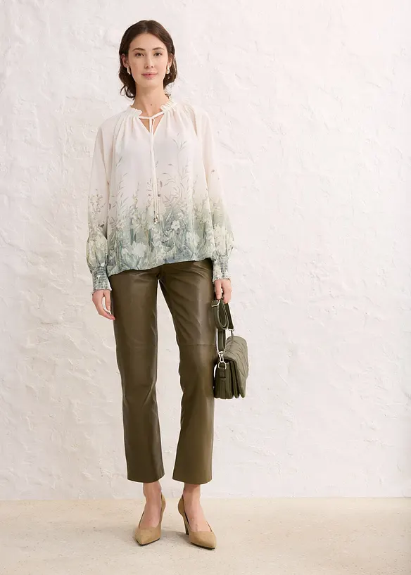Blouse contenant de la soie, bonprix