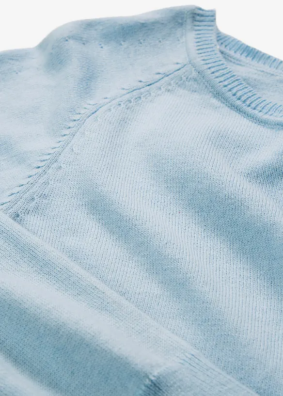 Pullover mit Seidenanteil, bonprix
