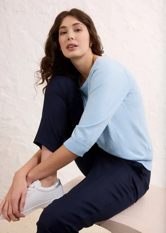 Pull en fine maille, bonprix