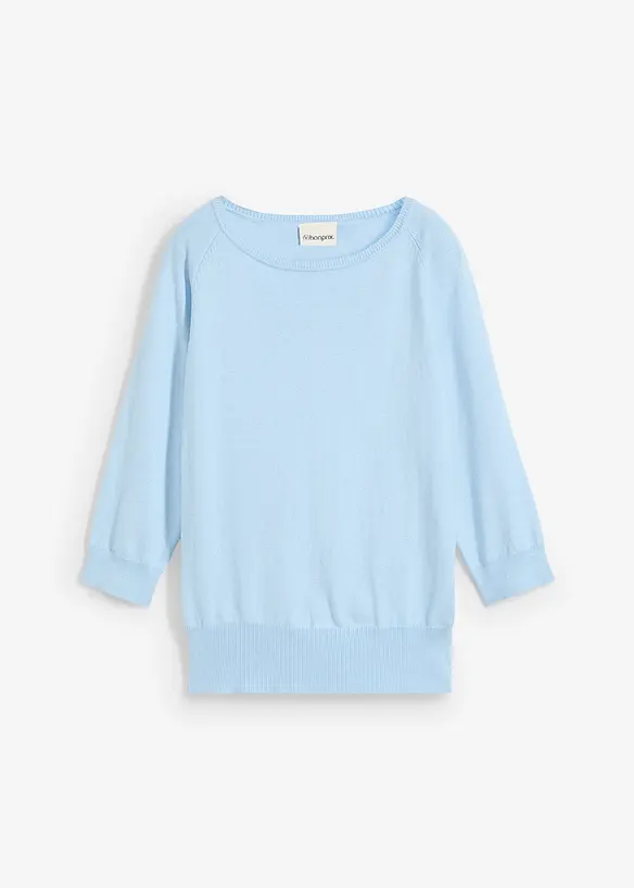 Pullover mit Seidenanteil, bonprix