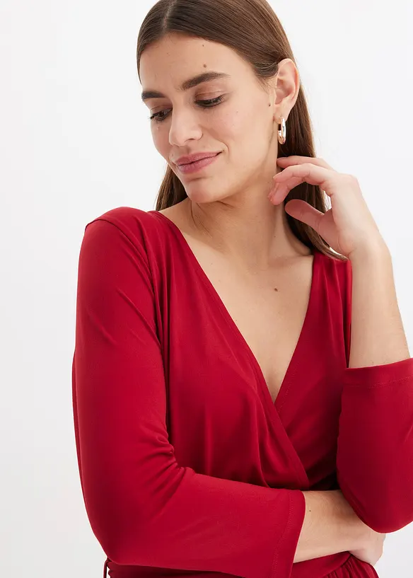 Combinaison à manches 3/4 et ceinture, bonprix