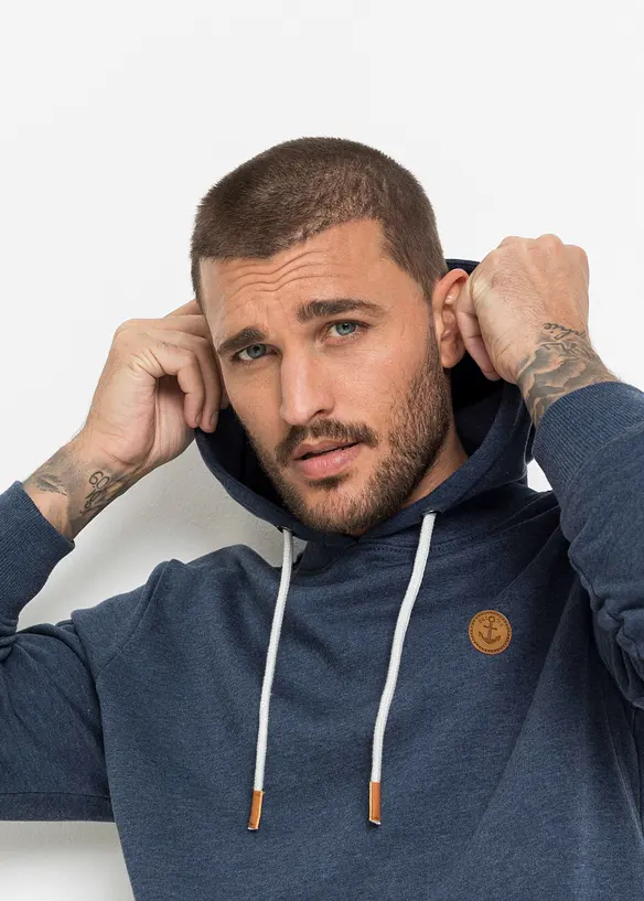 Sweat-shirt à capuche, bonprix