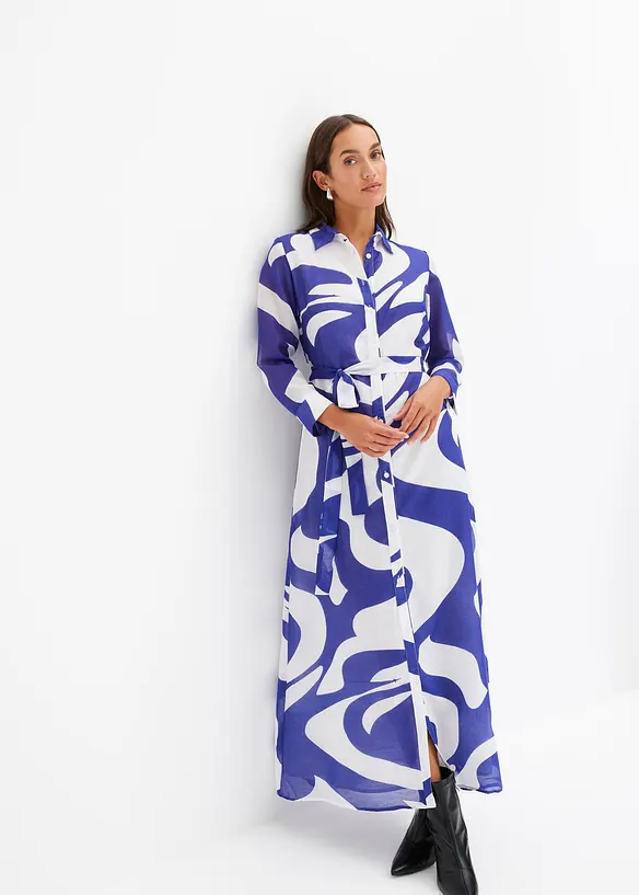 Robe midi imprimée, bonprix